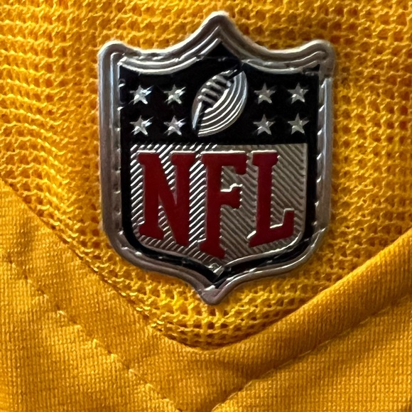 Washington Yellow Football Jersey #75 Brandon Scherff - Picture 4 of 6